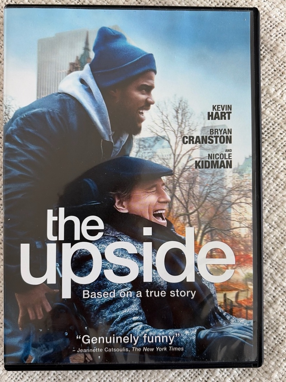 The Upside Movie Poster Wall Art - Blue/Black